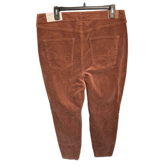 American Eagle Curvy Hi-Rise Corduroy Jeggings Size‎ 16 Short (33W) Buttonfly - Picture 6 of 6